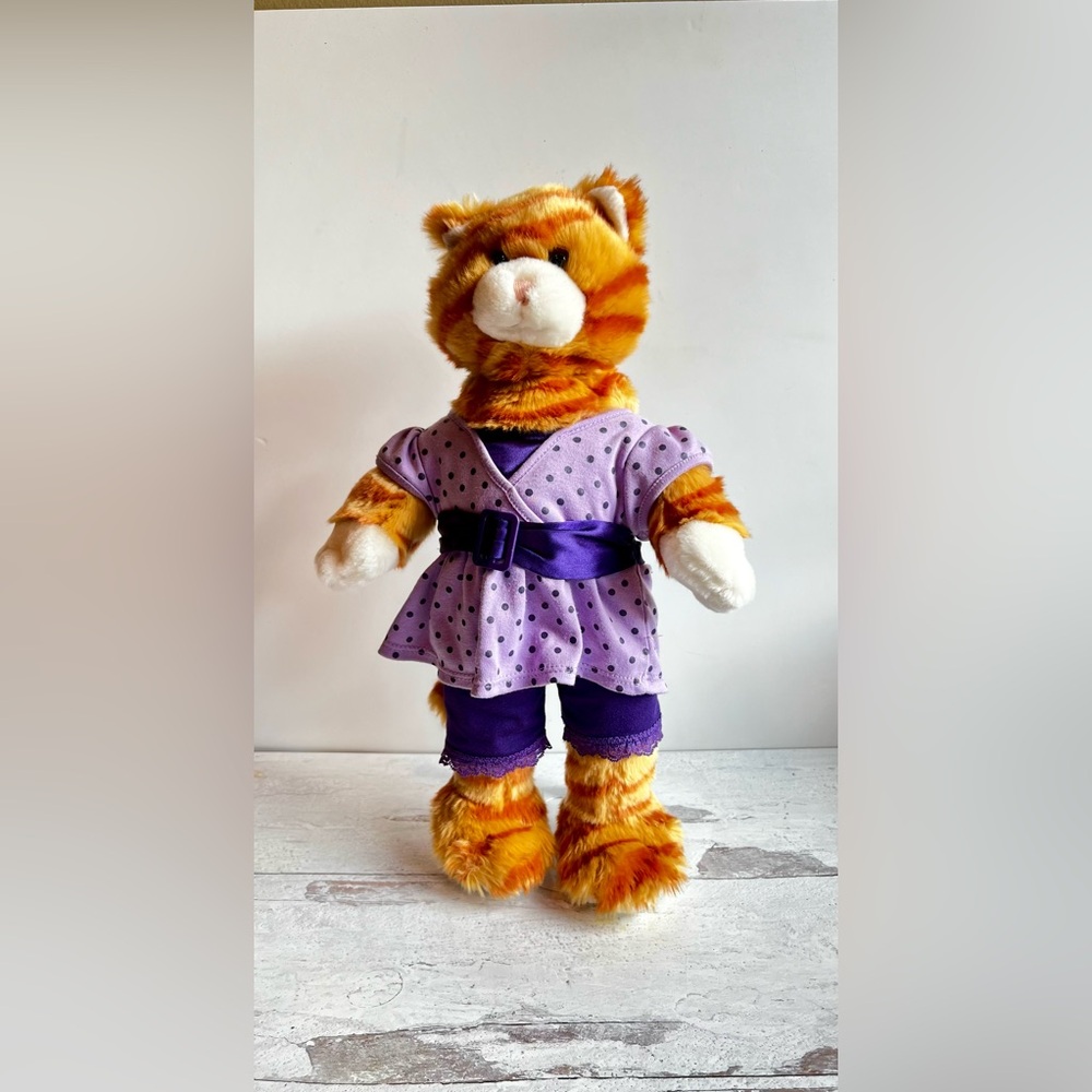 BUILD-A-BEAR Orange Cat